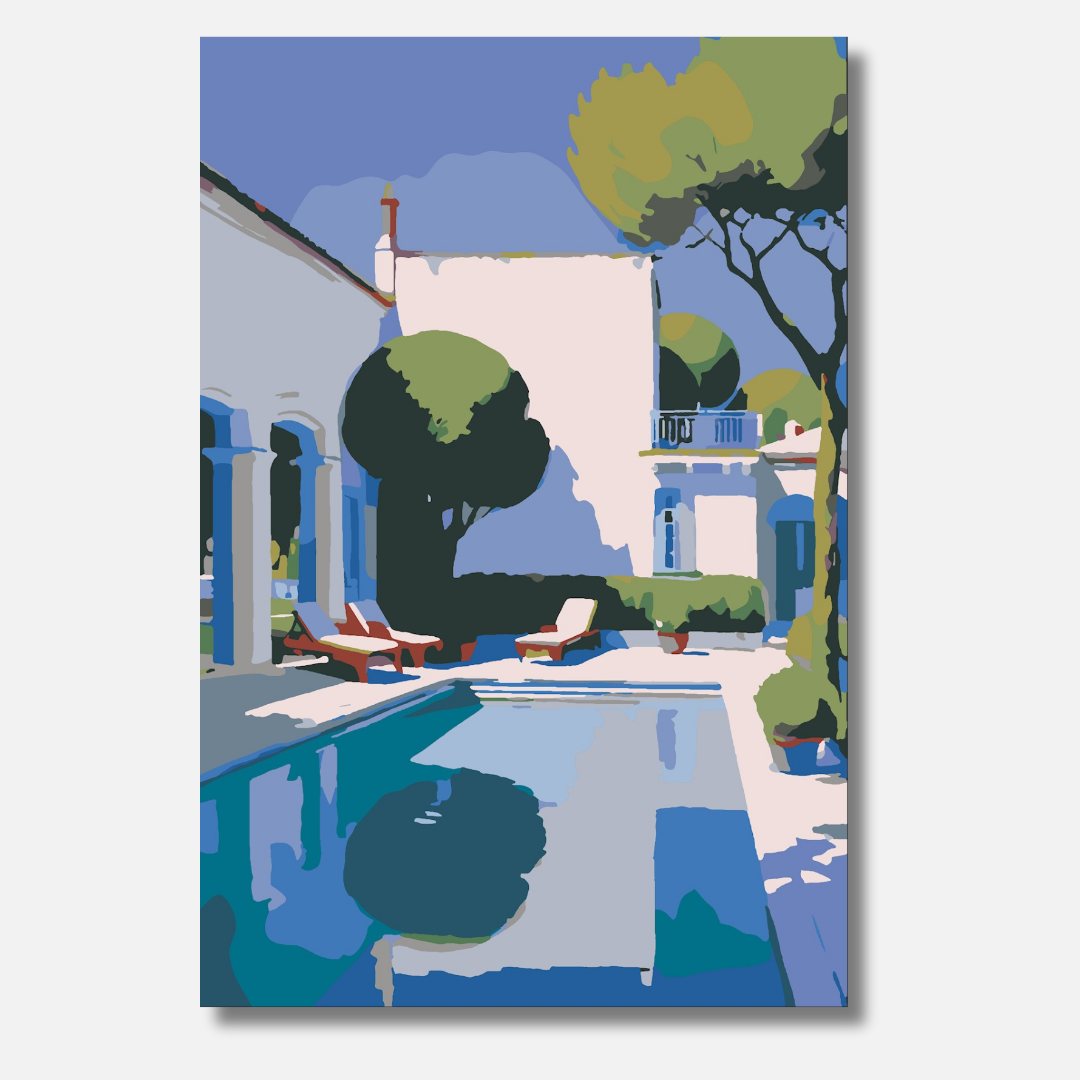 Pool Day - Malen nach Zahlen