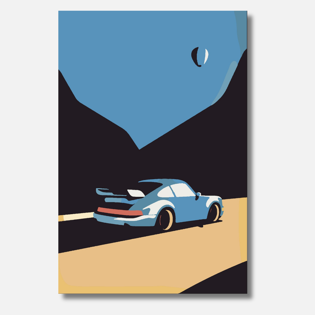 Night Race - Malen nach Zahlen