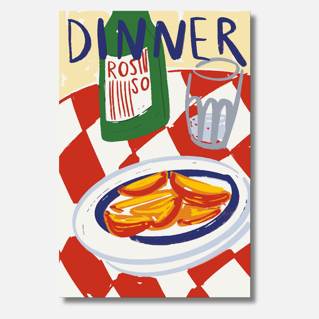 Dinner - Malen nach Zahlen