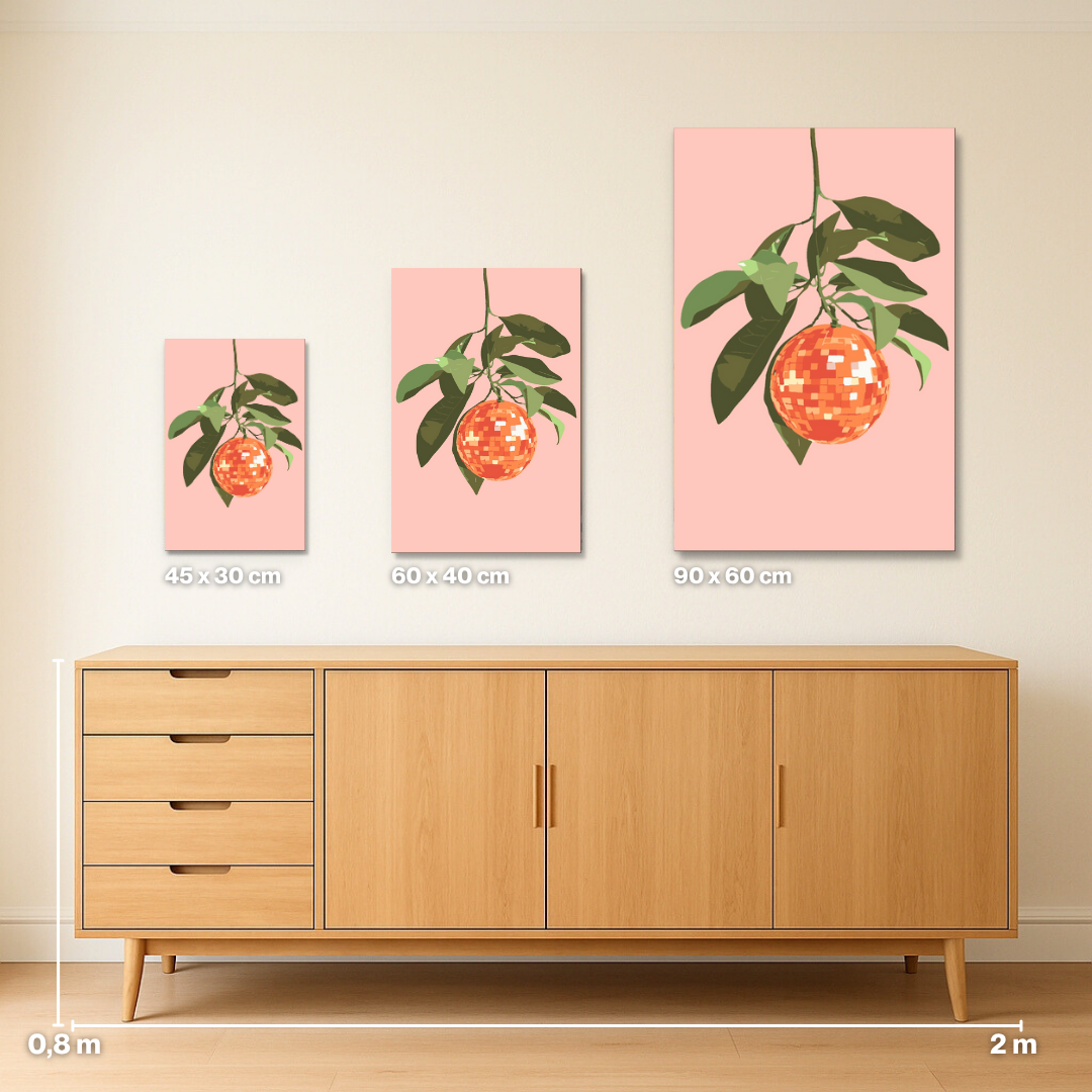 Disco Citrus - Malen nach Zahlen