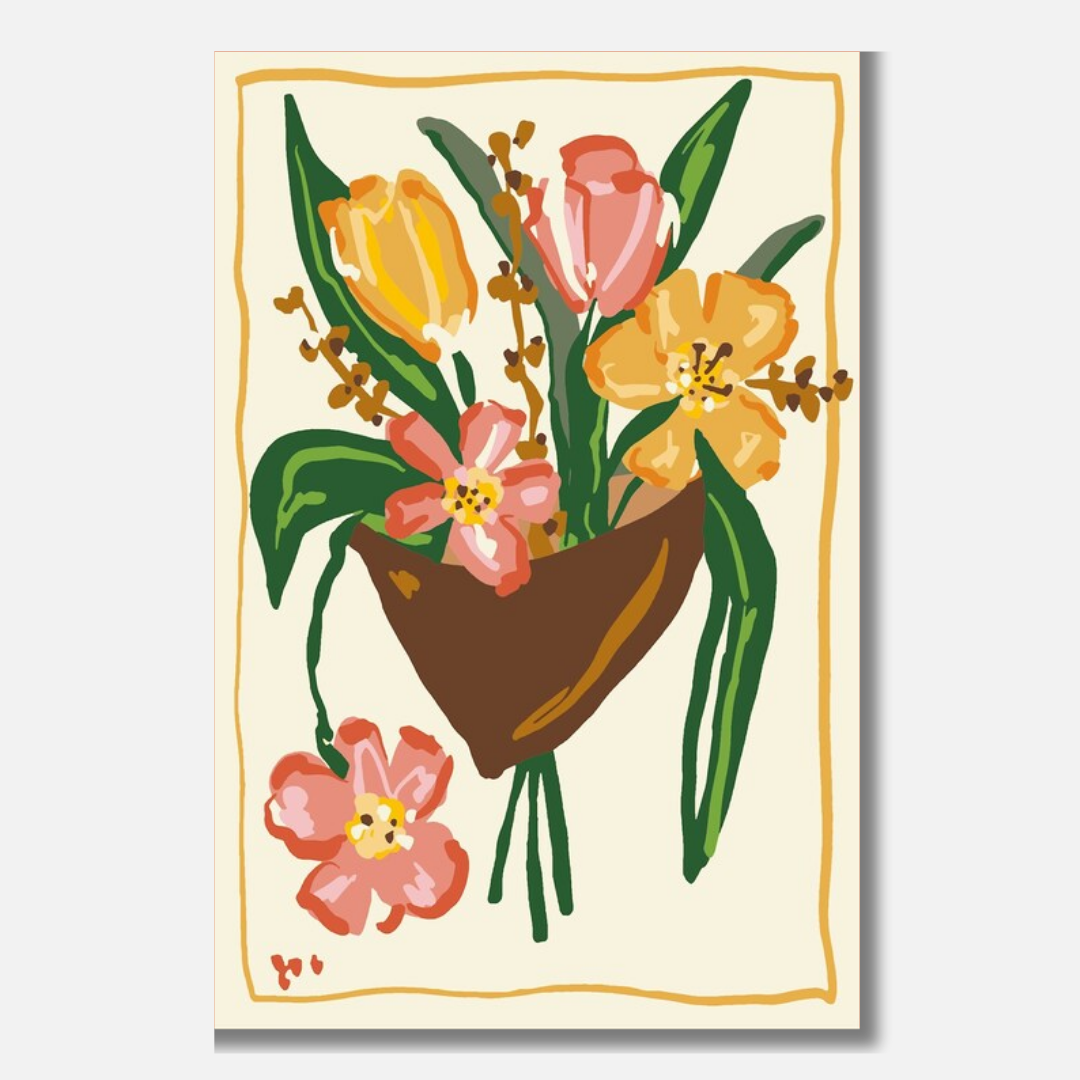 Flowers - Malen nach Zahlen