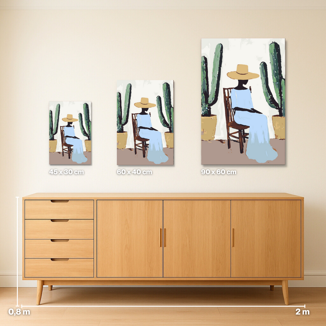 Desert Peace - Malen nach Zahlen