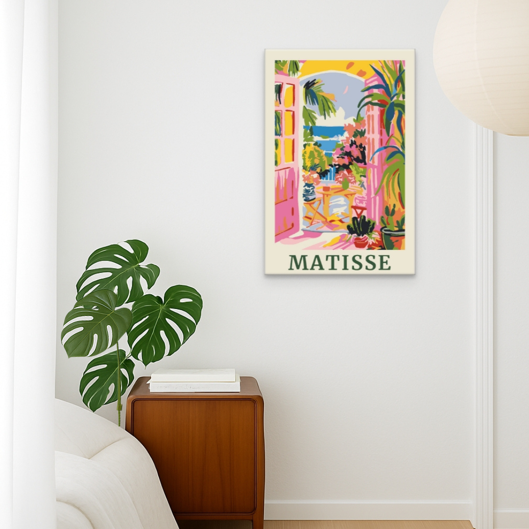 Matisse Balcony - Malen nach Zahlen