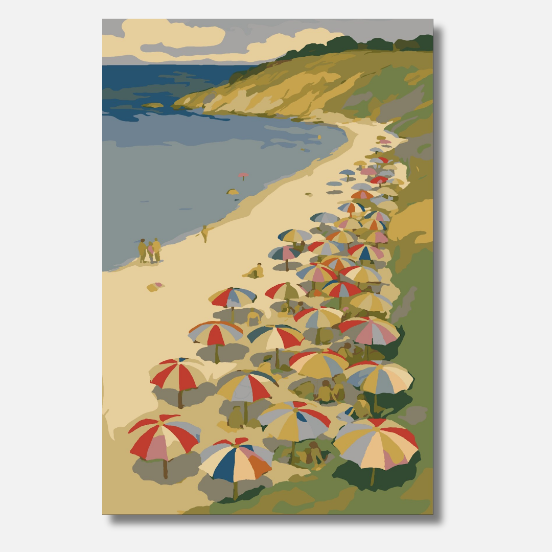 Küste - Malen nach Zahlen