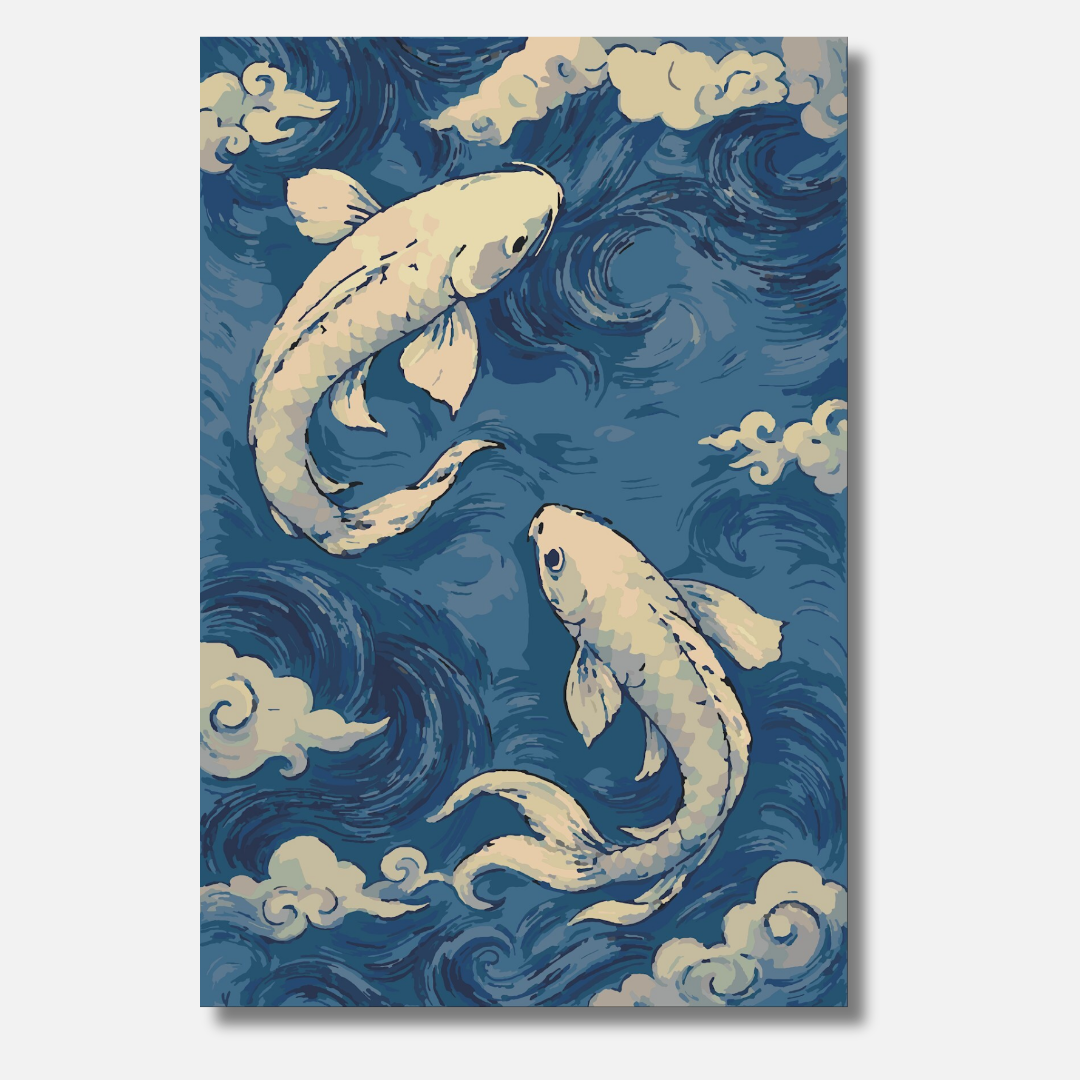 Koi - Malen nach Zahlen