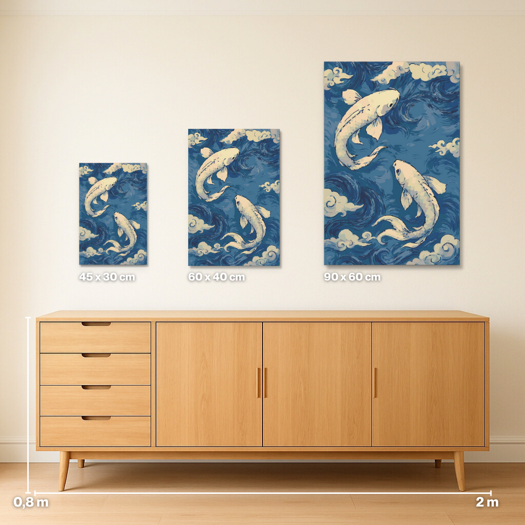 Koi - Malen nach Zahlen