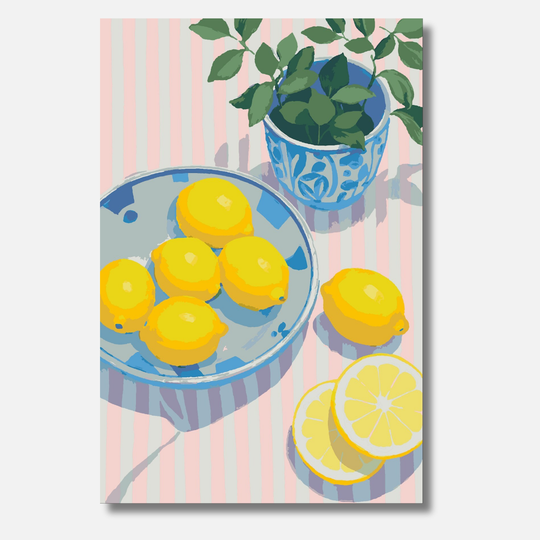 Lemon Break - Malen nach Zahlen