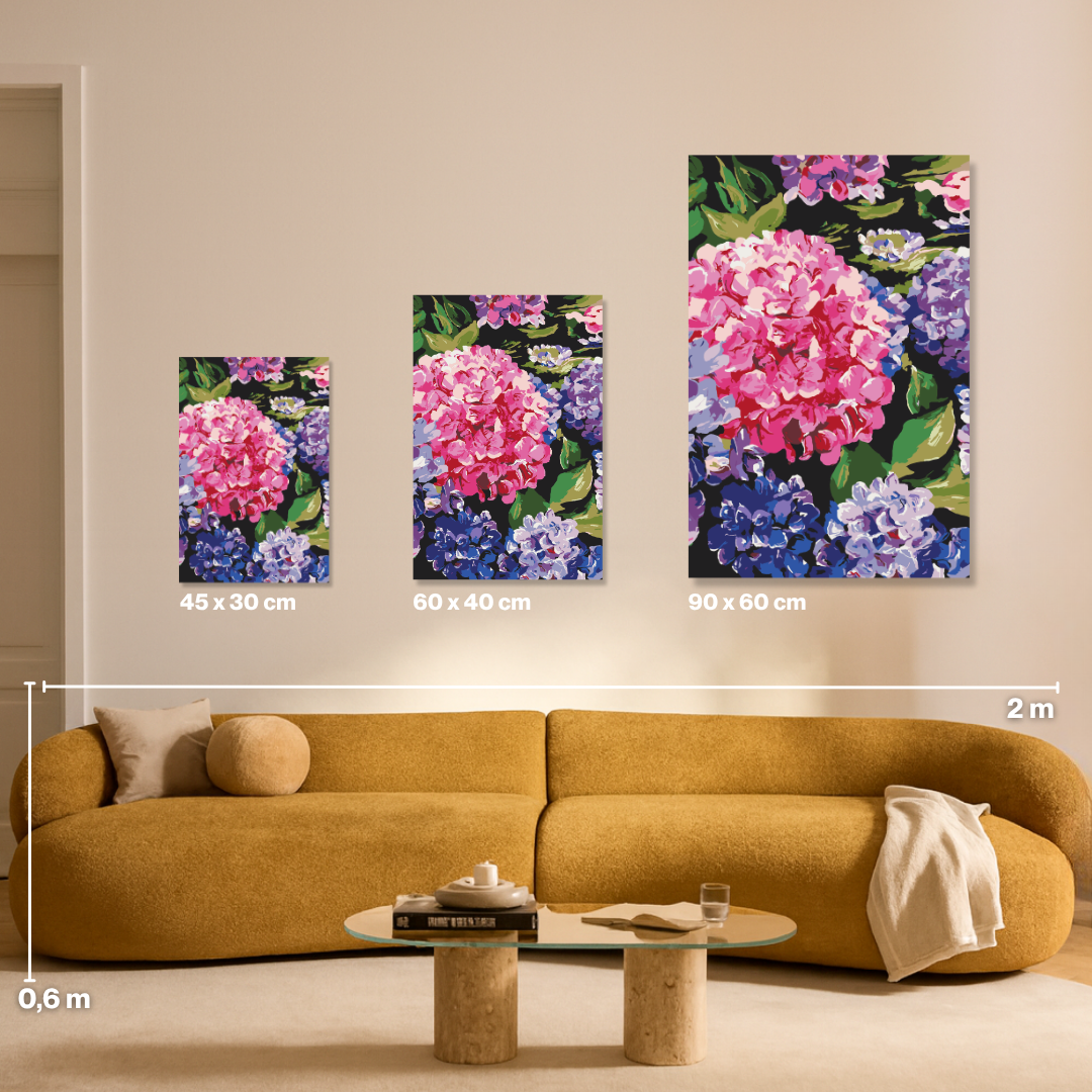 Malen nach Zahlen Habitus - Blütenmeer