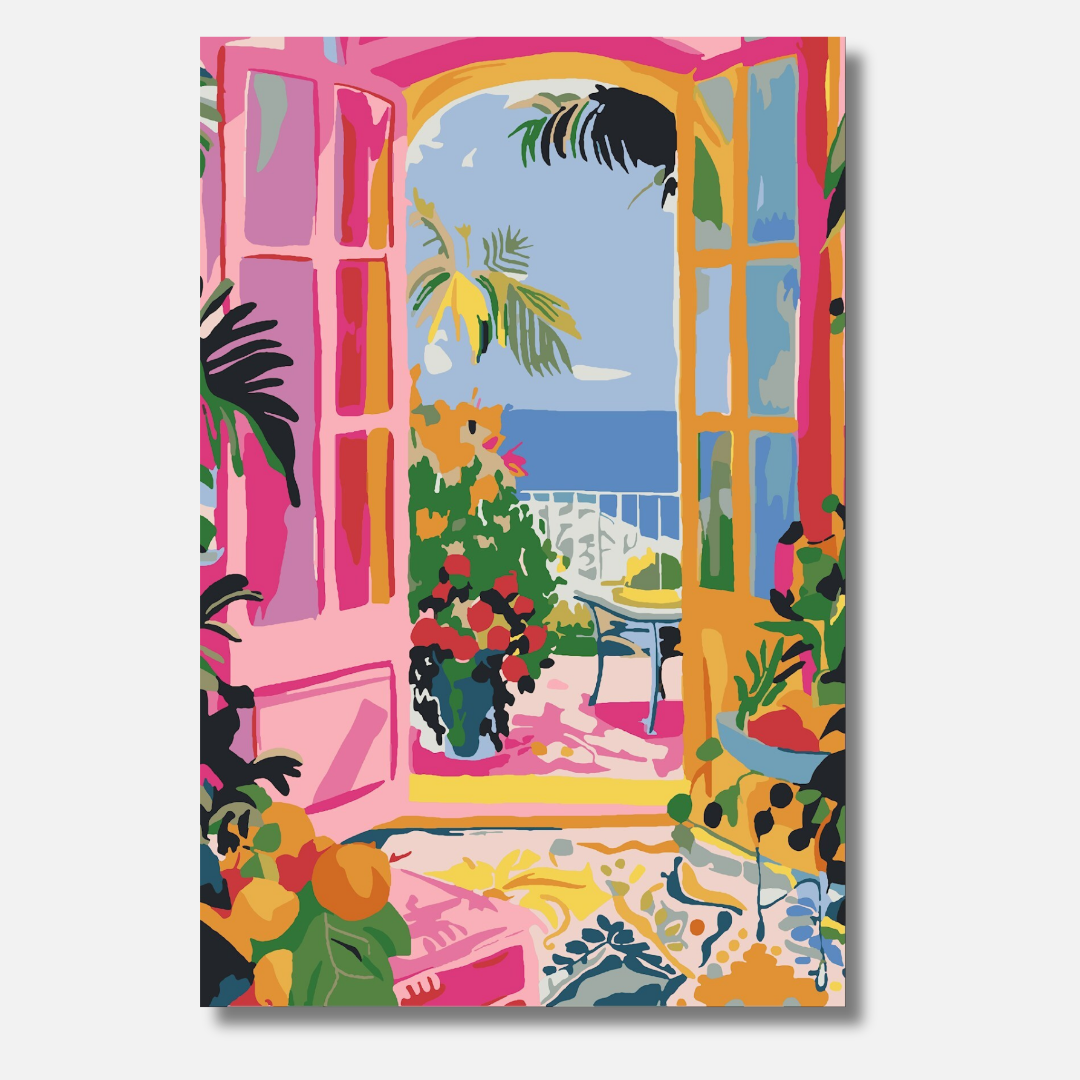 A Touch of Côte d’Azur - Malen nach Zahlen