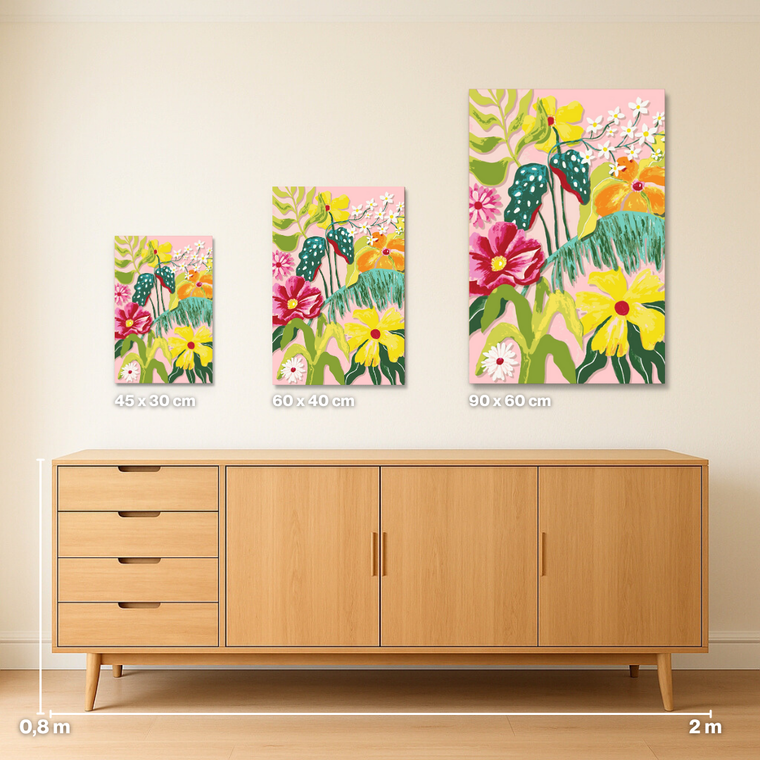 Malen nach Zahlen Habitus - Flores y Plantas