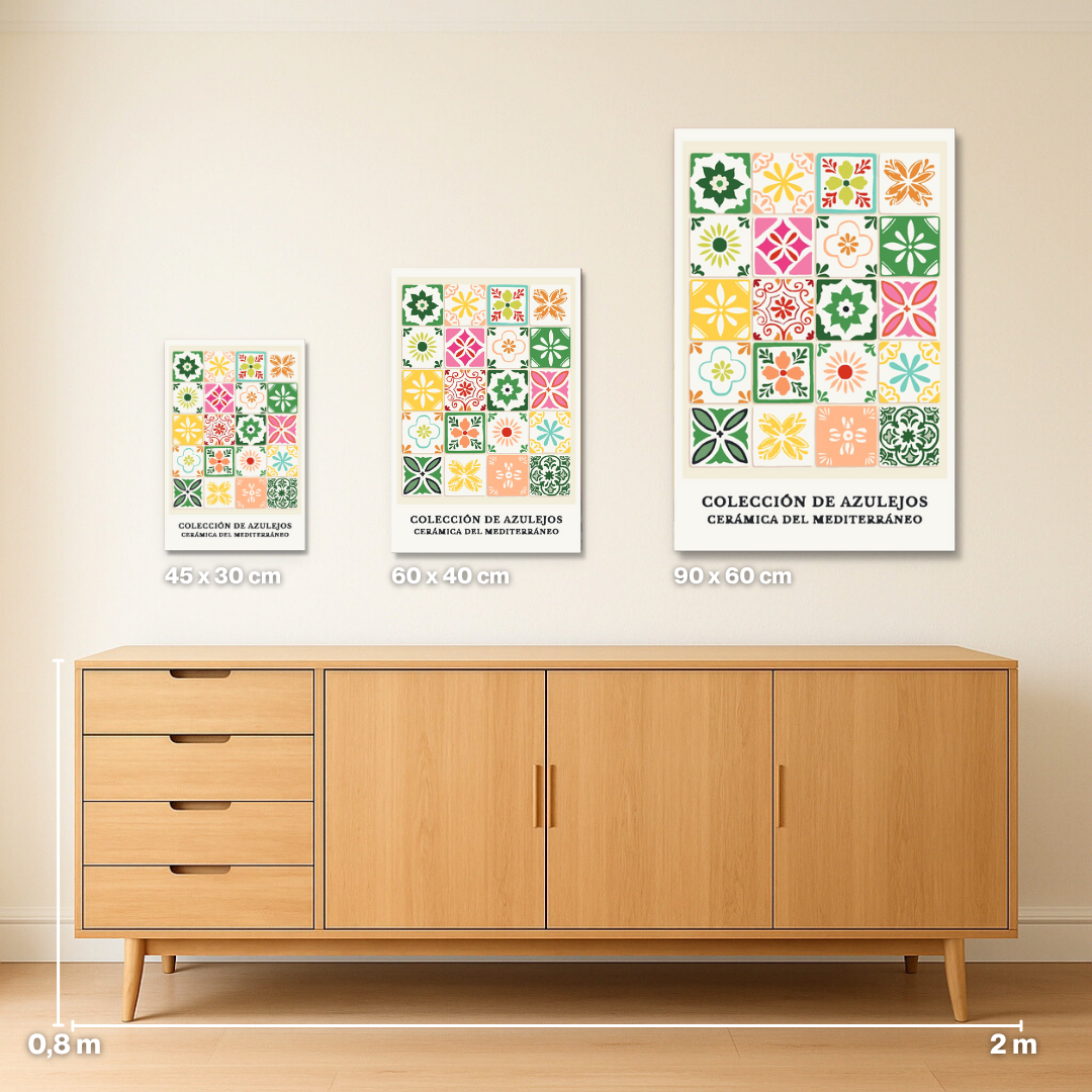 Azulejos del Mediterraneo - Malen nach Zahlen