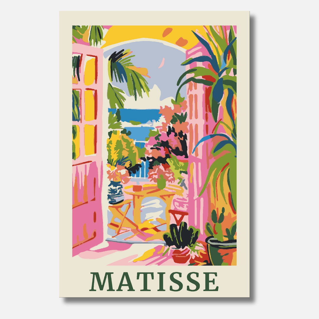 Matisse Balcony - Malen nach Zahlen