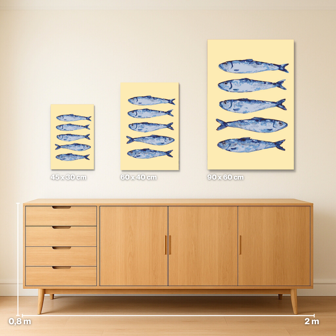 Perspektivenwechsel Butter Yellow - Malen nach Zahlen