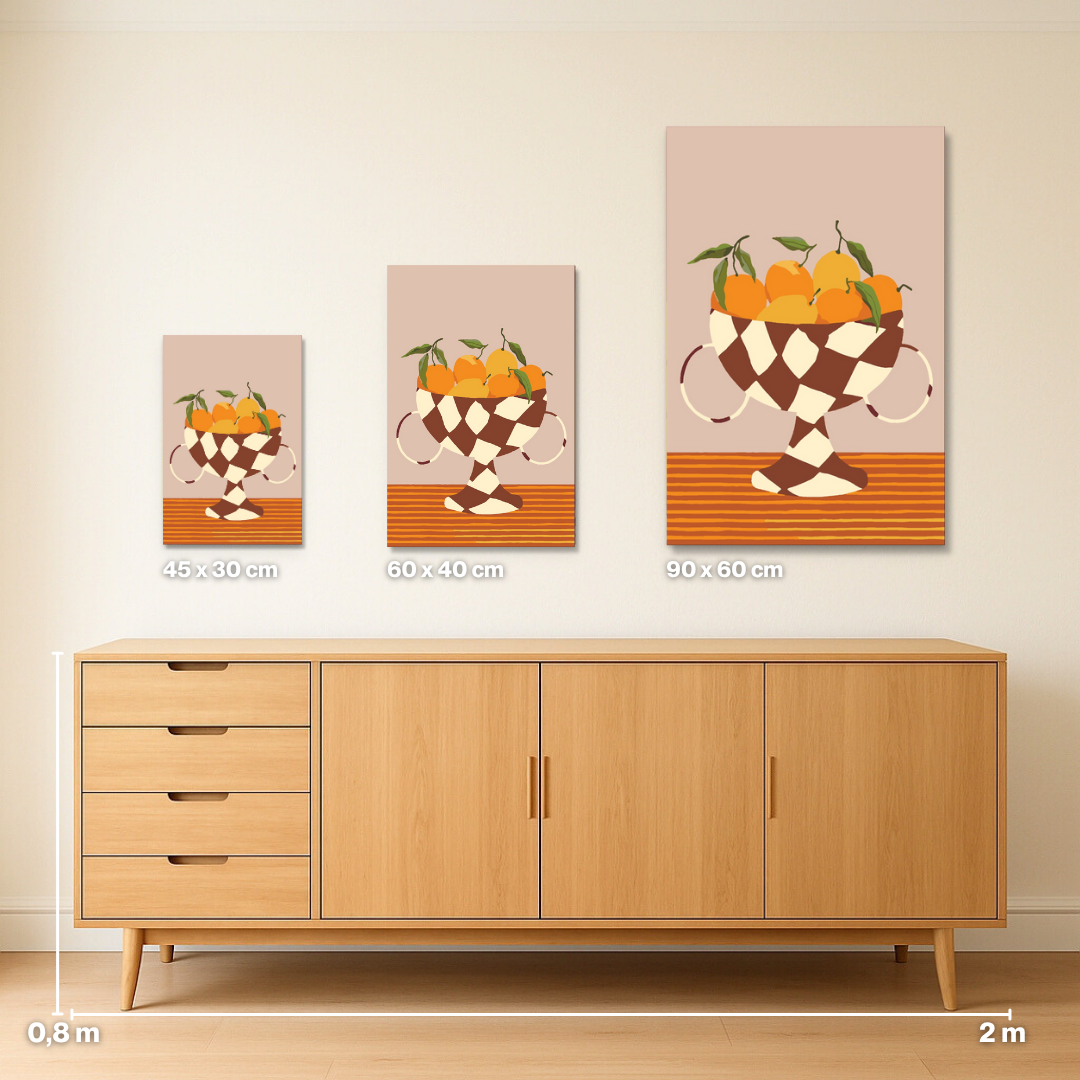 Malen nach Zahlen Habitus - Pick Your Orange