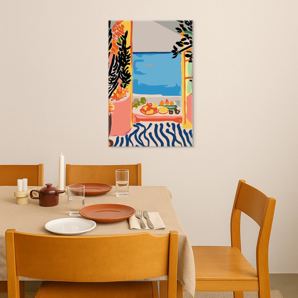 Matisse Window - Malen nach Zahlen