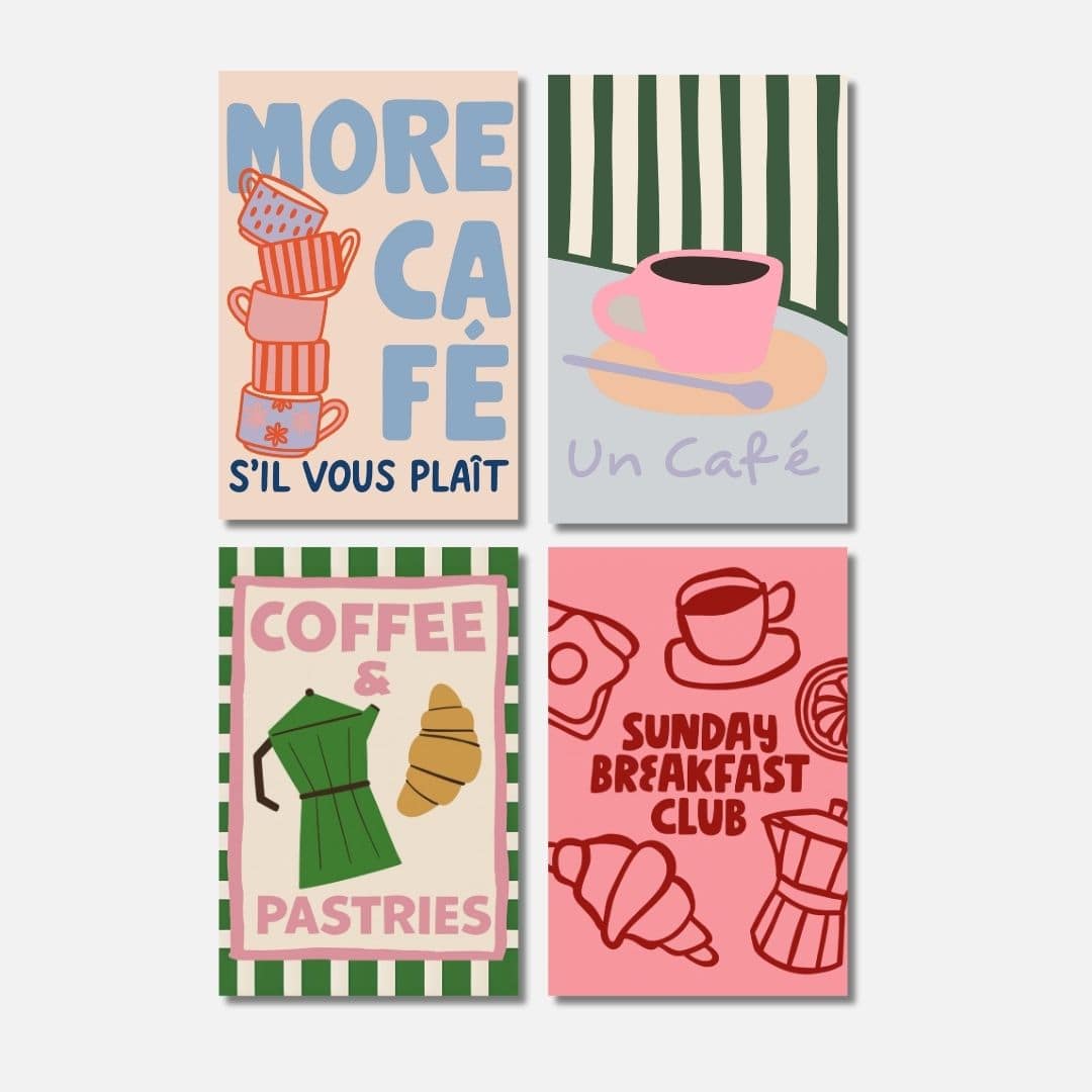 Breakfast Club - Ausmalbox