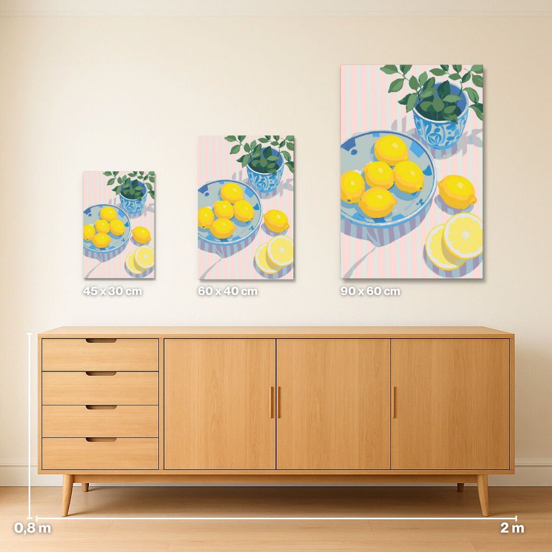 Lemon Break - Malen nach Zahlen