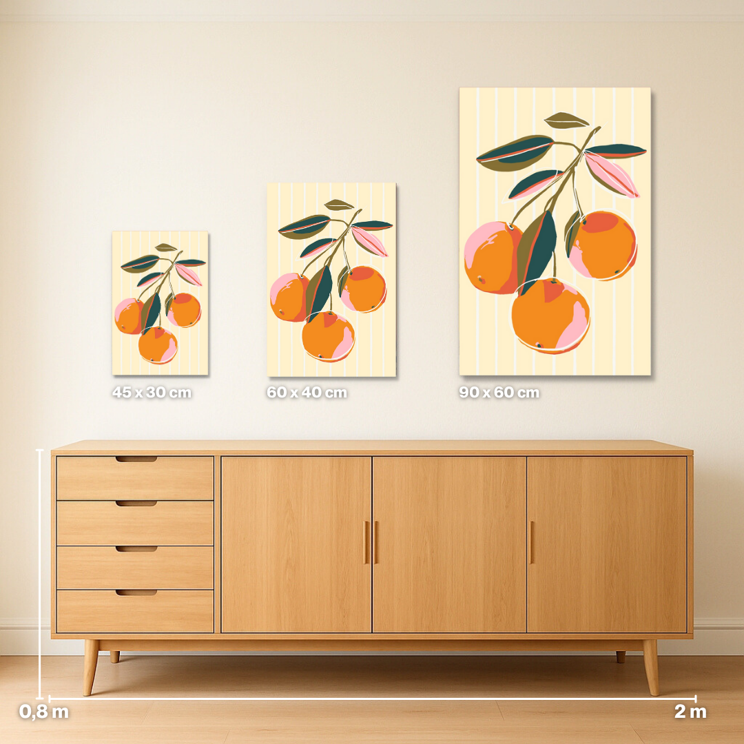 Malen nach Zahlen Habitus - Orangenzweig