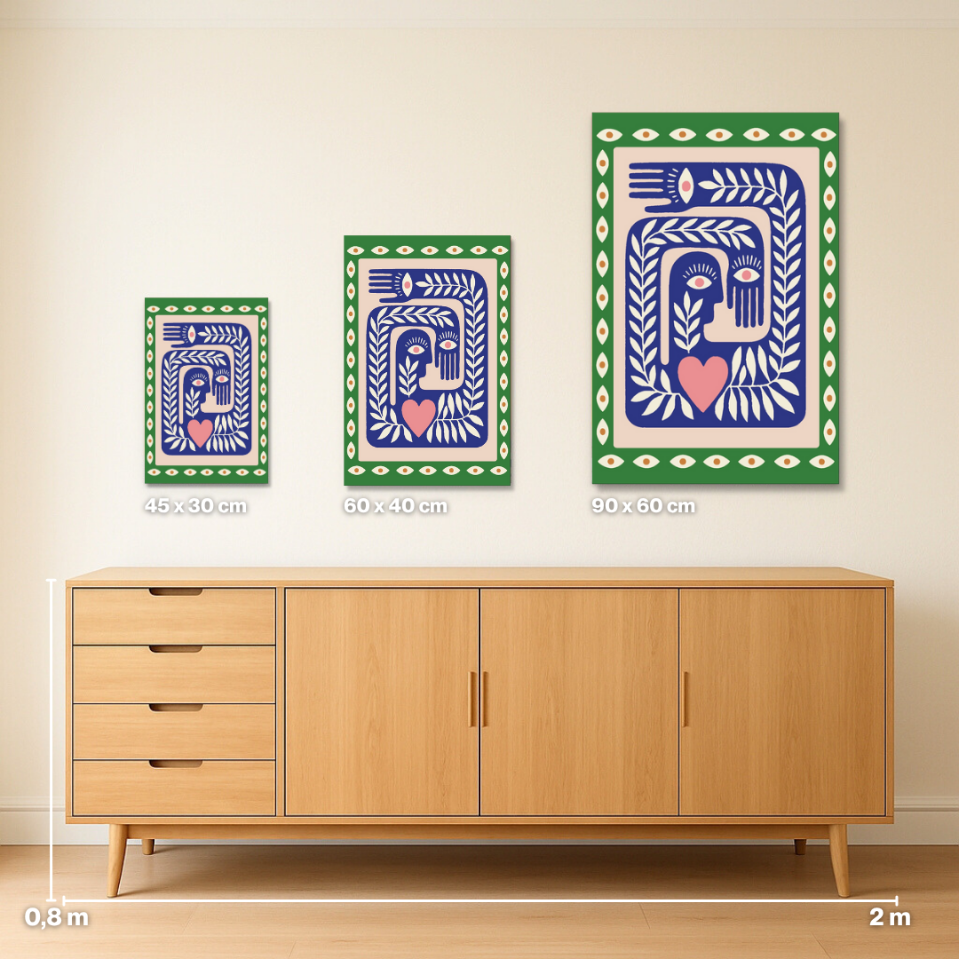 Malen nach Zahlen Habitus - Be Present