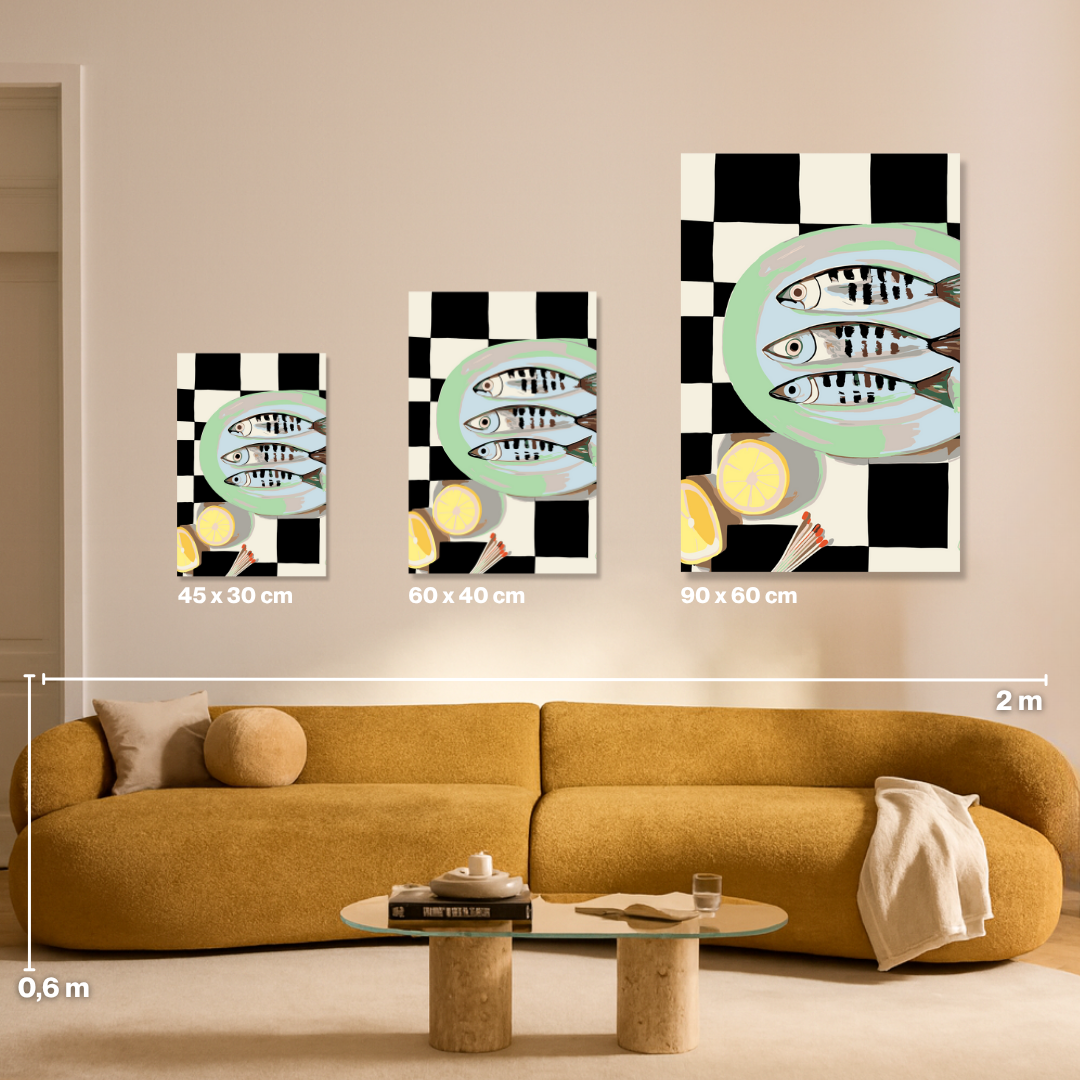 Frische Fische - Malen nach Zahlen
