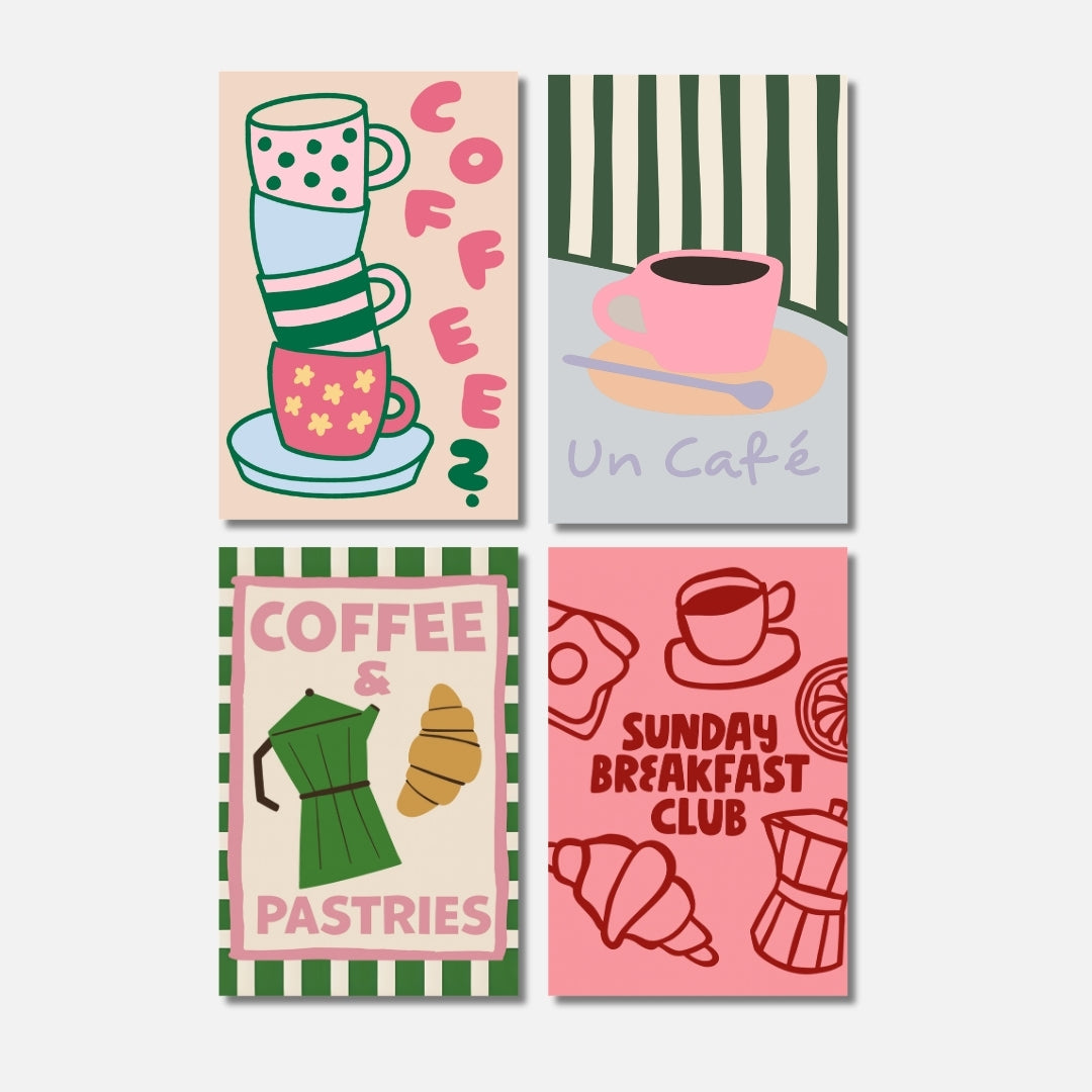 Breakfast Club - Ausmalbox