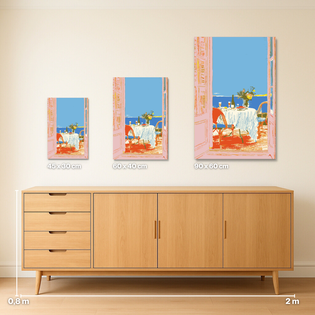 Balkonien - Malen nach Zahlen