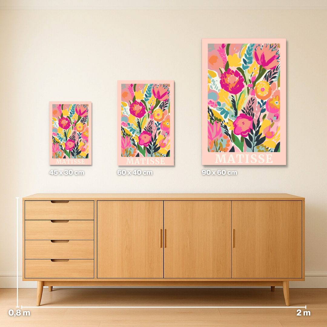 Matisse Rosé - Malen nach Zahlen