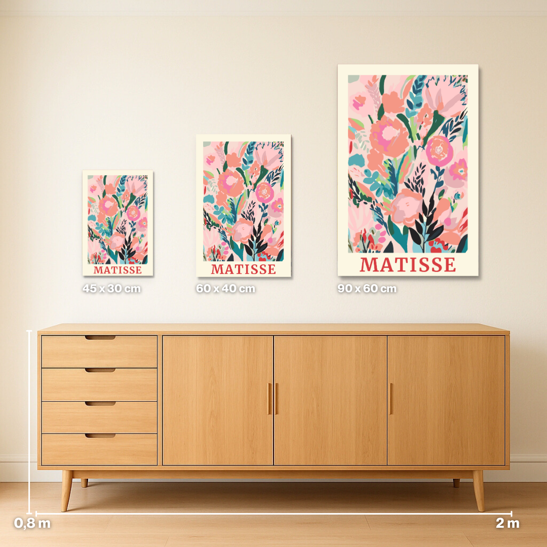 Matisse Flowers - Malen nach Zahlen