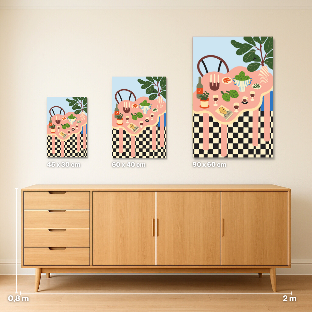 Scandi Table - Malen nach Zahlen