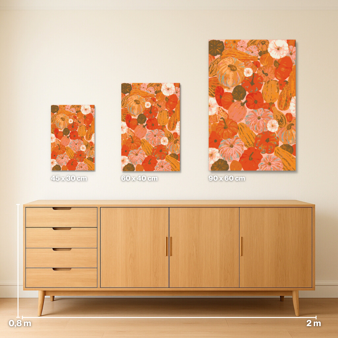 Pumpkin Spice - Malen nach Zahlen