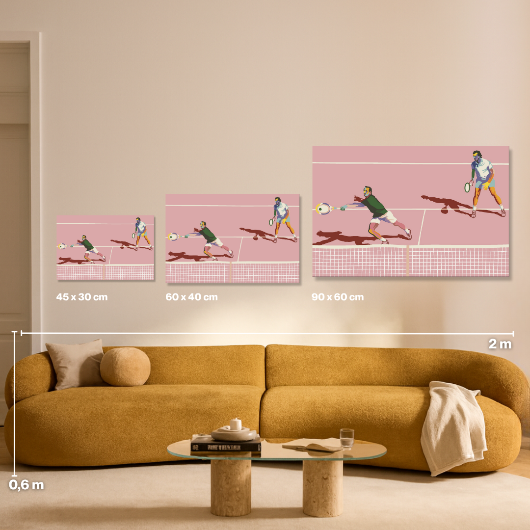 Let's play some Tennis - Malen nach Zahlen