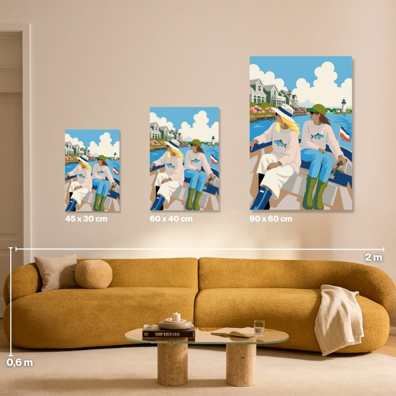 Coastal Living - Malen nach Zahlen