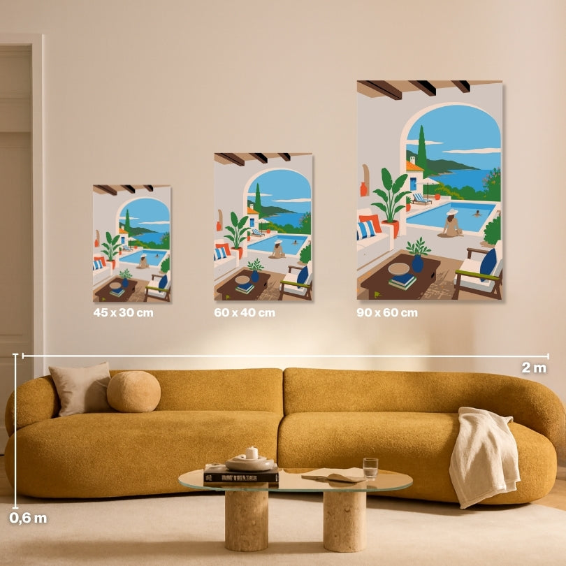 Summer Retreat - Malen nach Zahlen