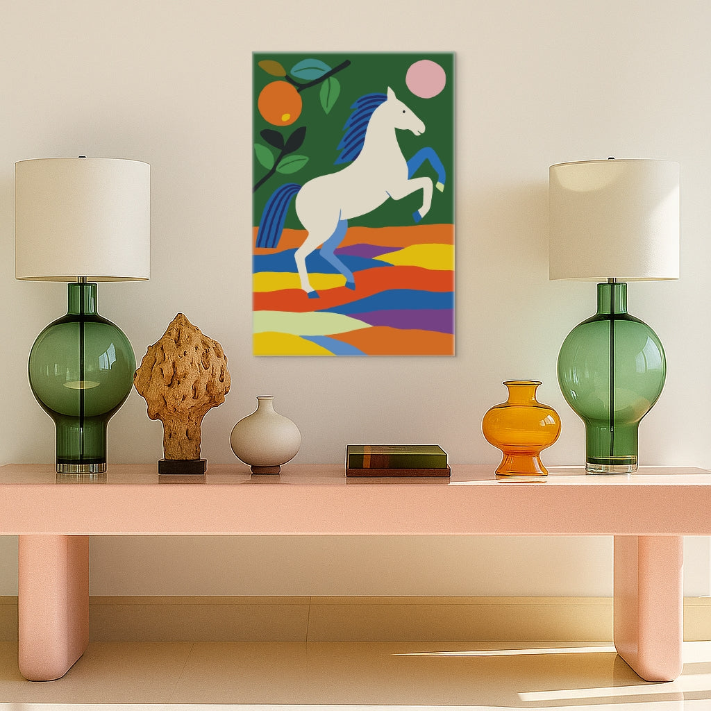 Colorful Horse - Malen nach Zahlen