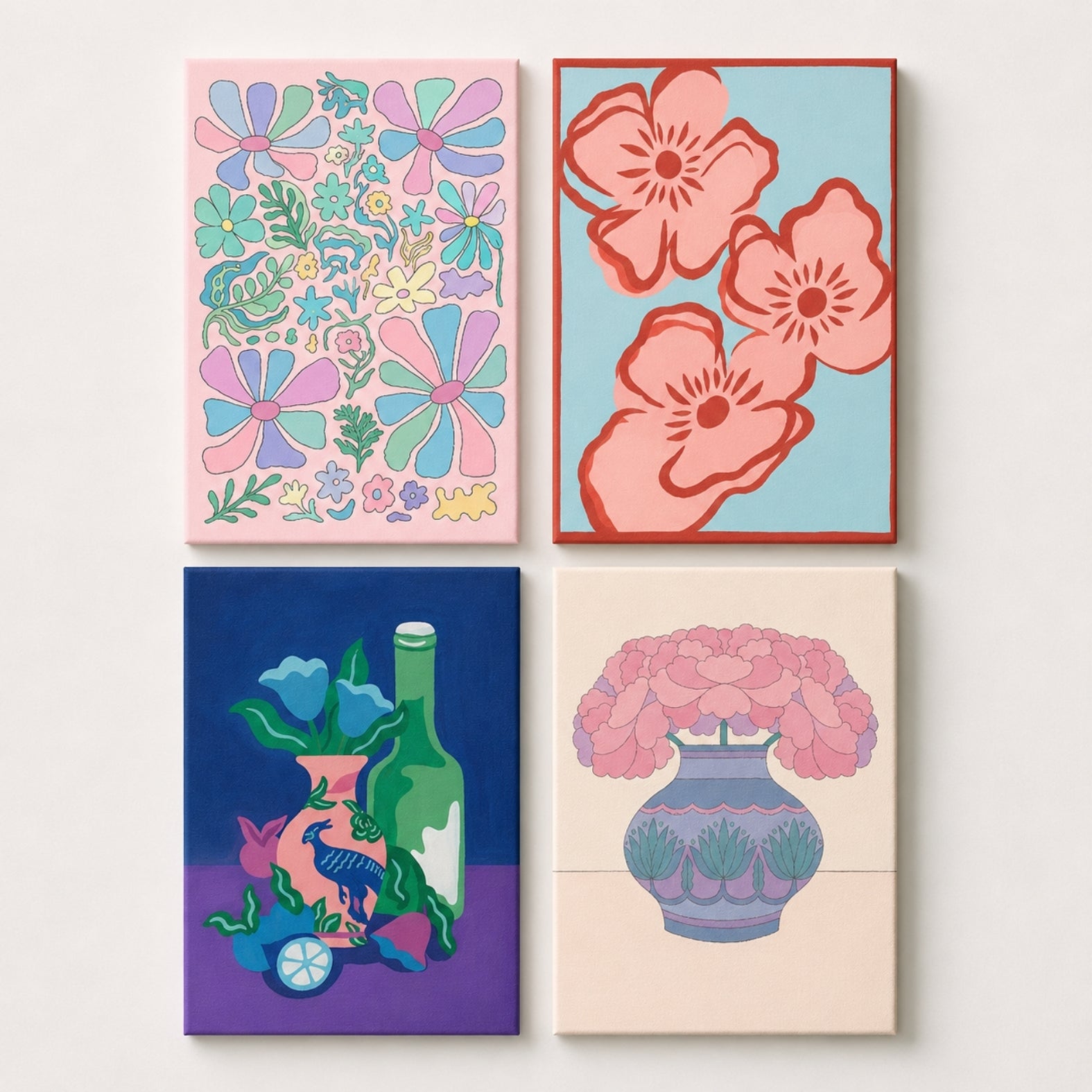 The Floral Club - Coloring box