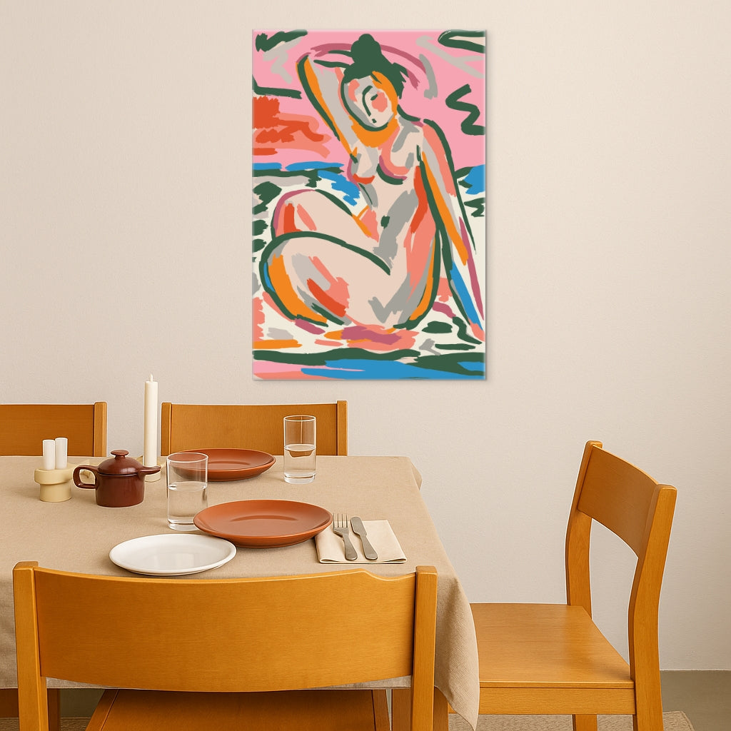 Abstract Woman - Malen nach Zahlen