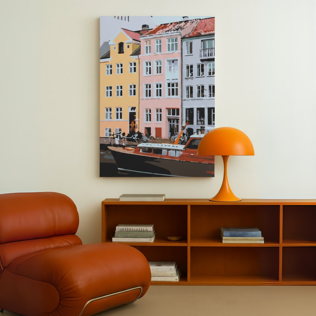 Copenhagen Streets - Malen nach Zahlen