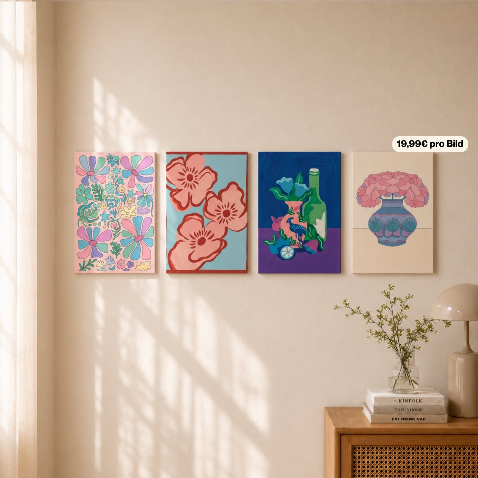 The Floral Club - Ausmalbox