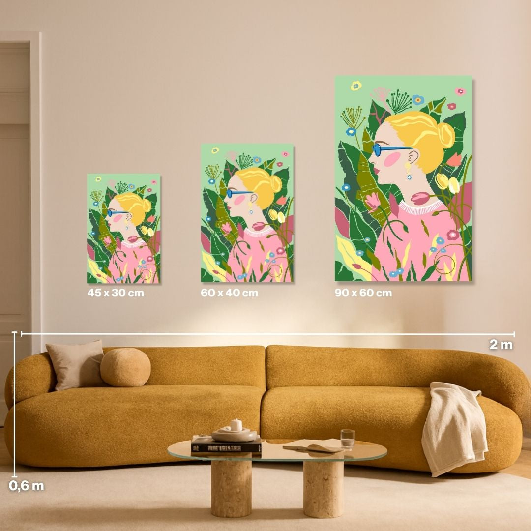 Frühling - Malen nach Zahlen