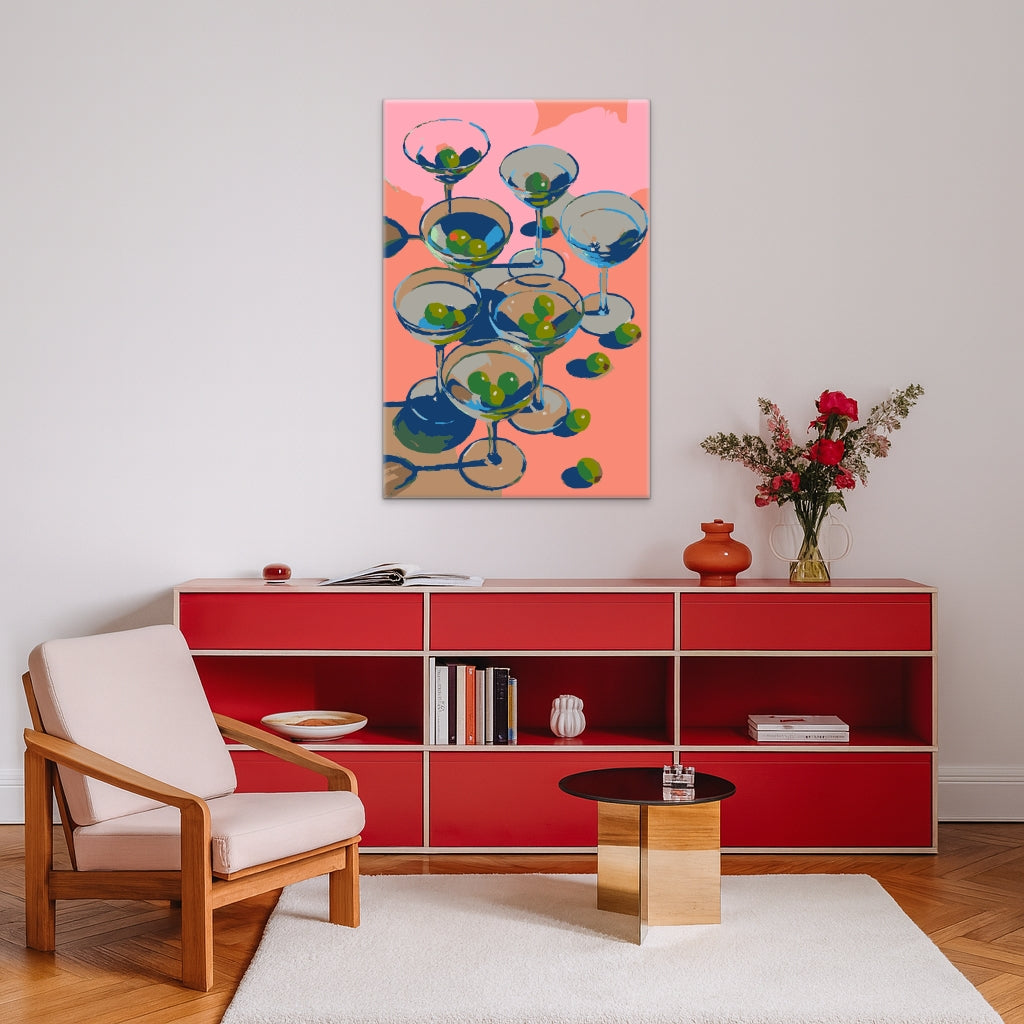 Martini Club - Malen nach Zahlen