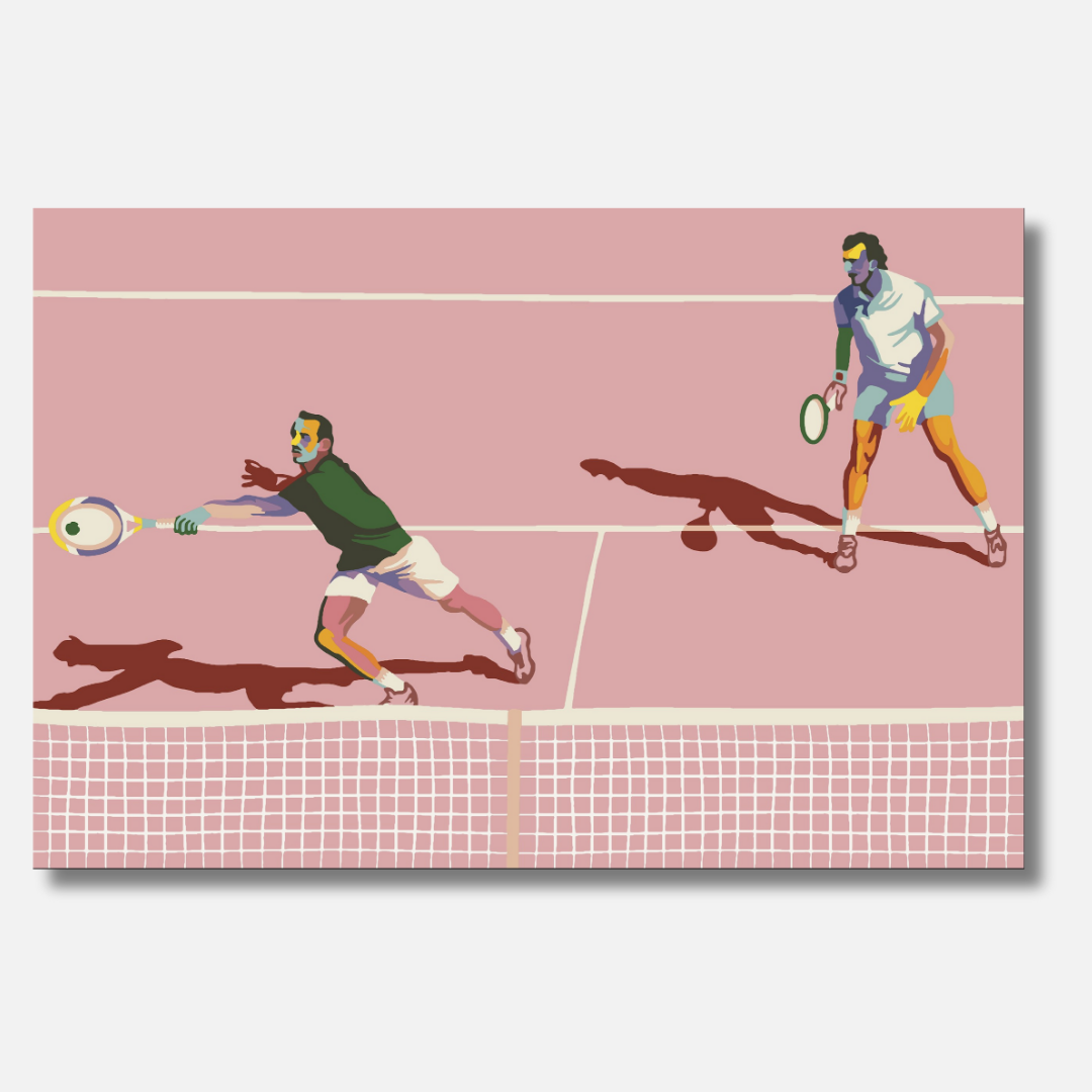 Let's play some Tennis - Malen nach Zahlen