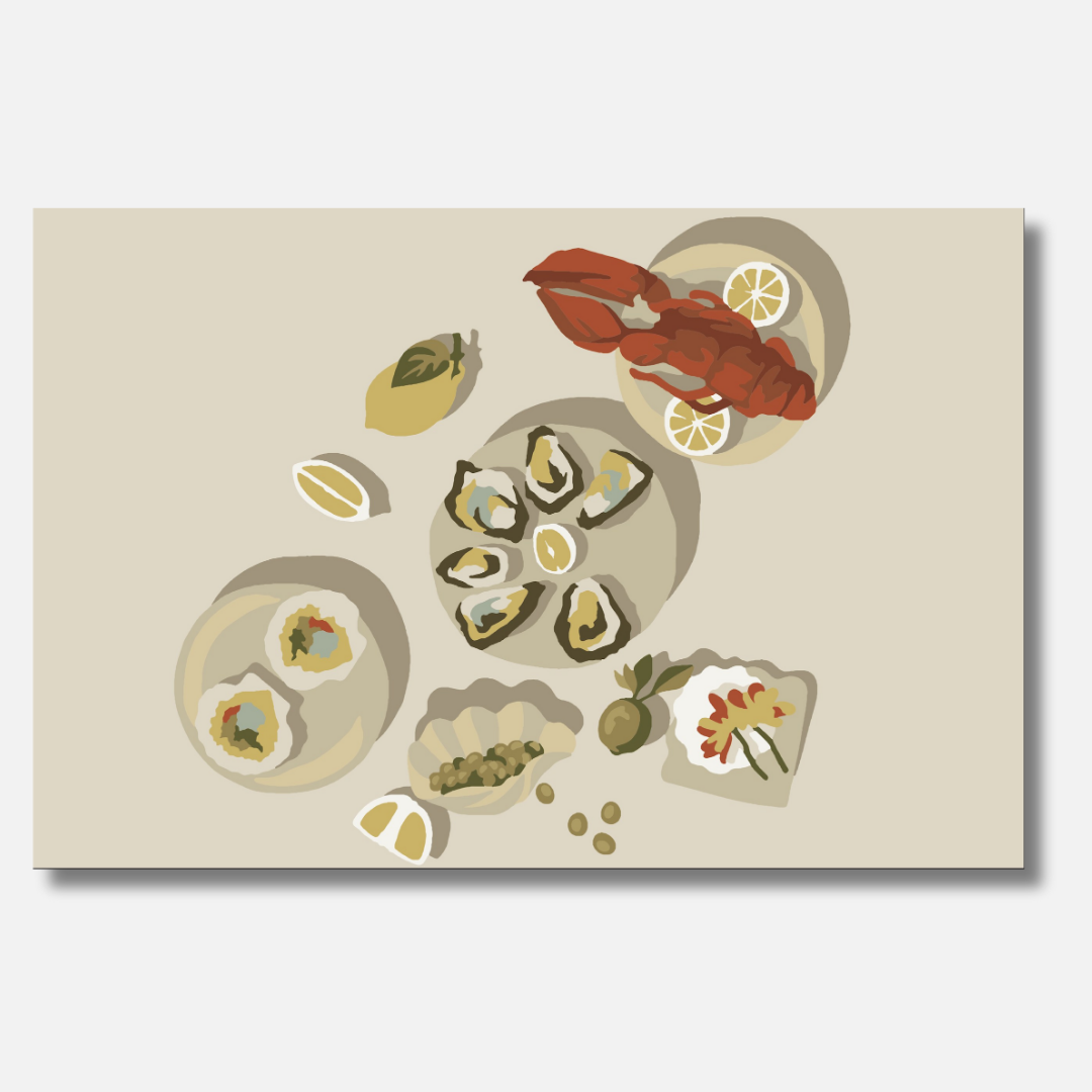 South of France - Malen nach Zahlen