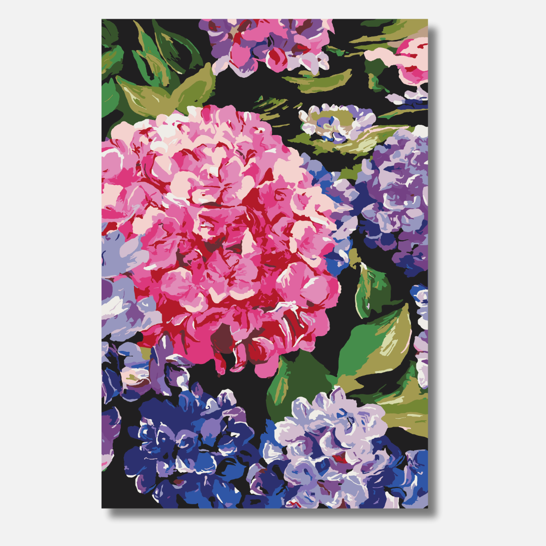 Malen nach Zahlen Habitus - Blütenmeer