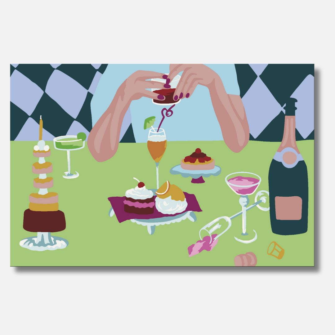 Boozy Sunday - Malen nach Zahlen