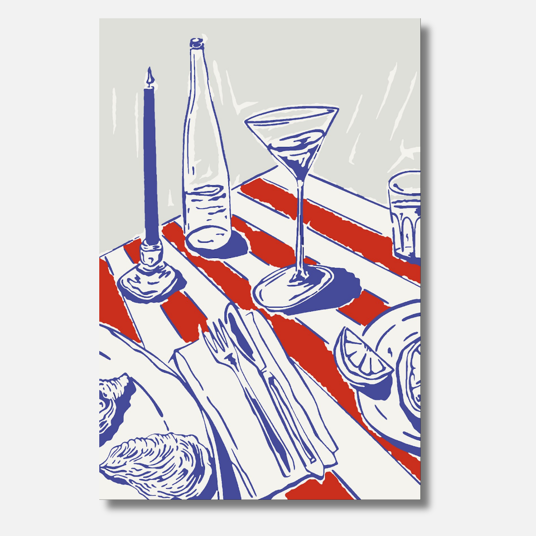 This could be a long night - Malen nach Zahlen