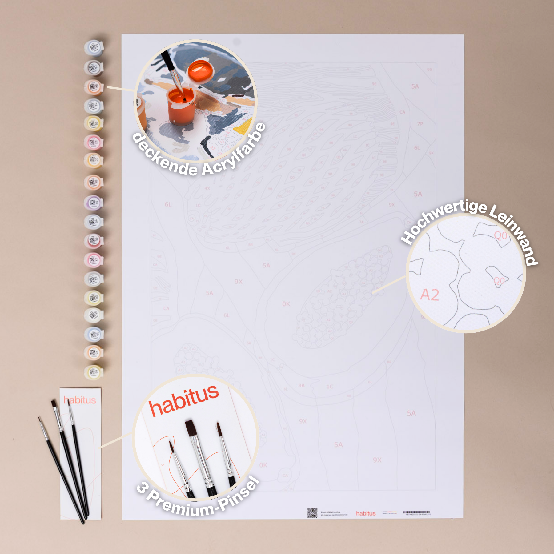 Sunday Market - Malen nach Zahlen