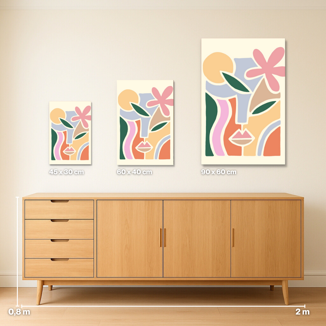 The Face of Spring - Malen nach Zahlen