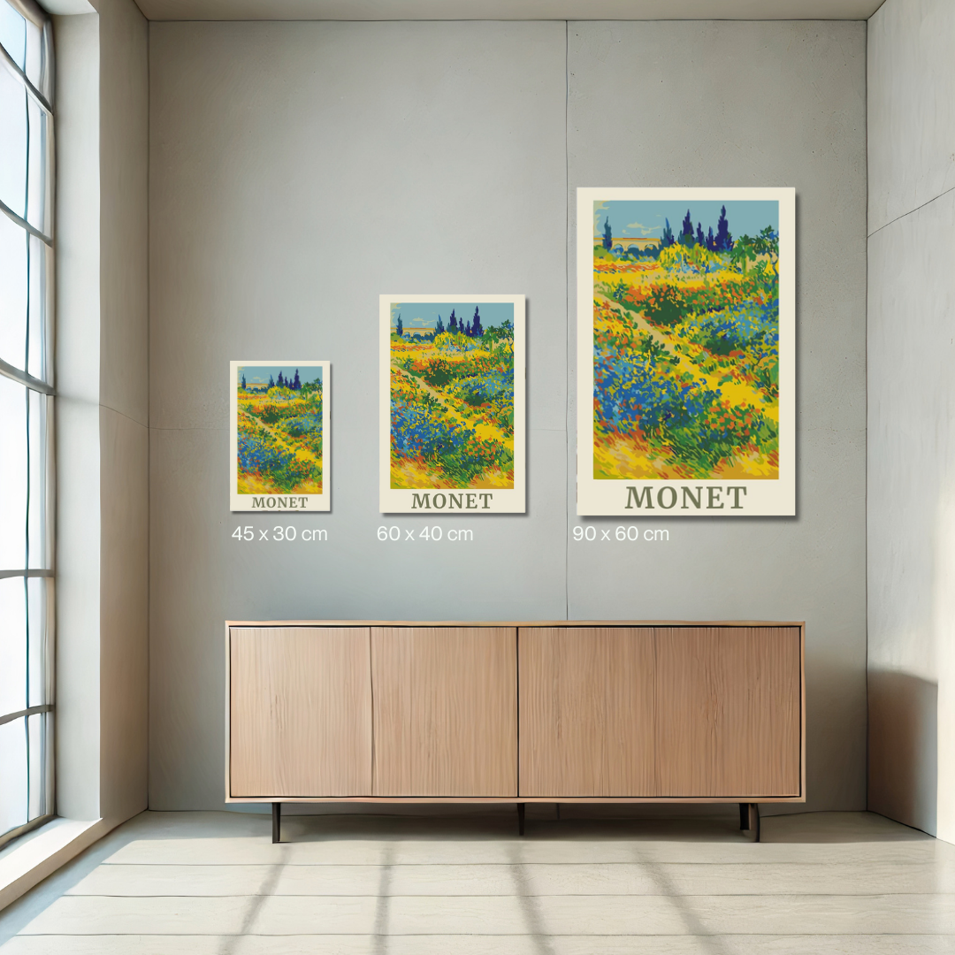 Monet Garden - Malen nach Zahlen