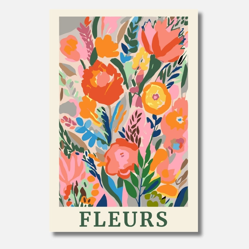 Fleurs - Malen nach Zahlen