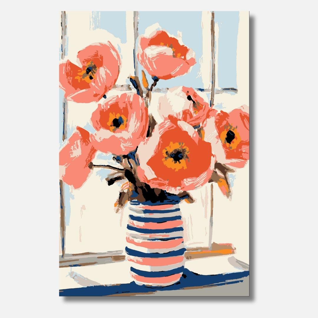 Blossoms in Sunlight - Malen nach Zahlen